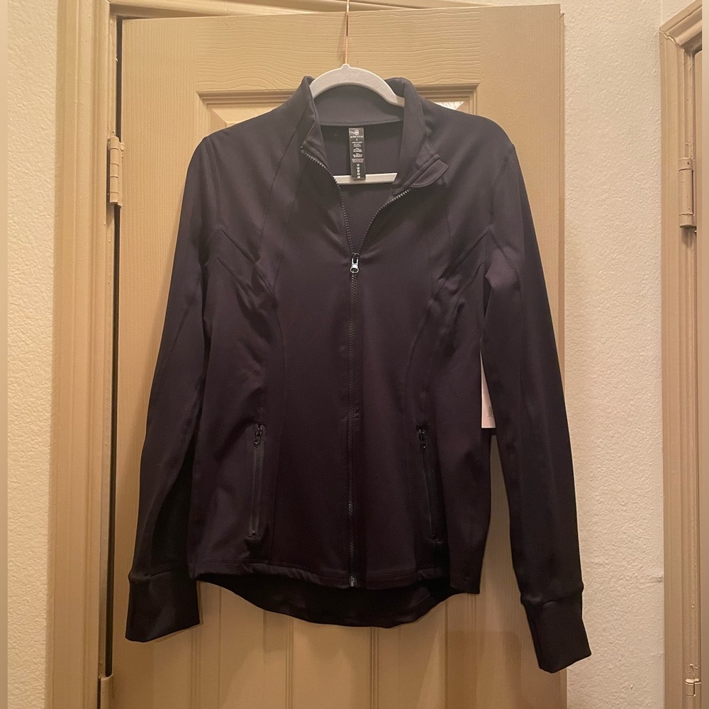 Black Altar’d State Revival Full Zip Athletic Jacket